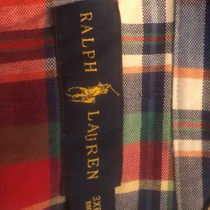 Ralph Lauren Polo 3xb Long Sleeve Plaid Shirt